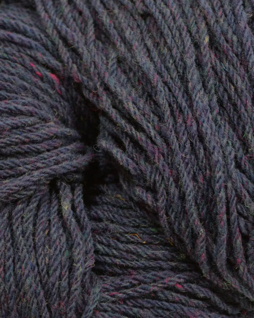Glenaran Aran Wool^Aran Wool Knitting Hanks - Purple Fleck