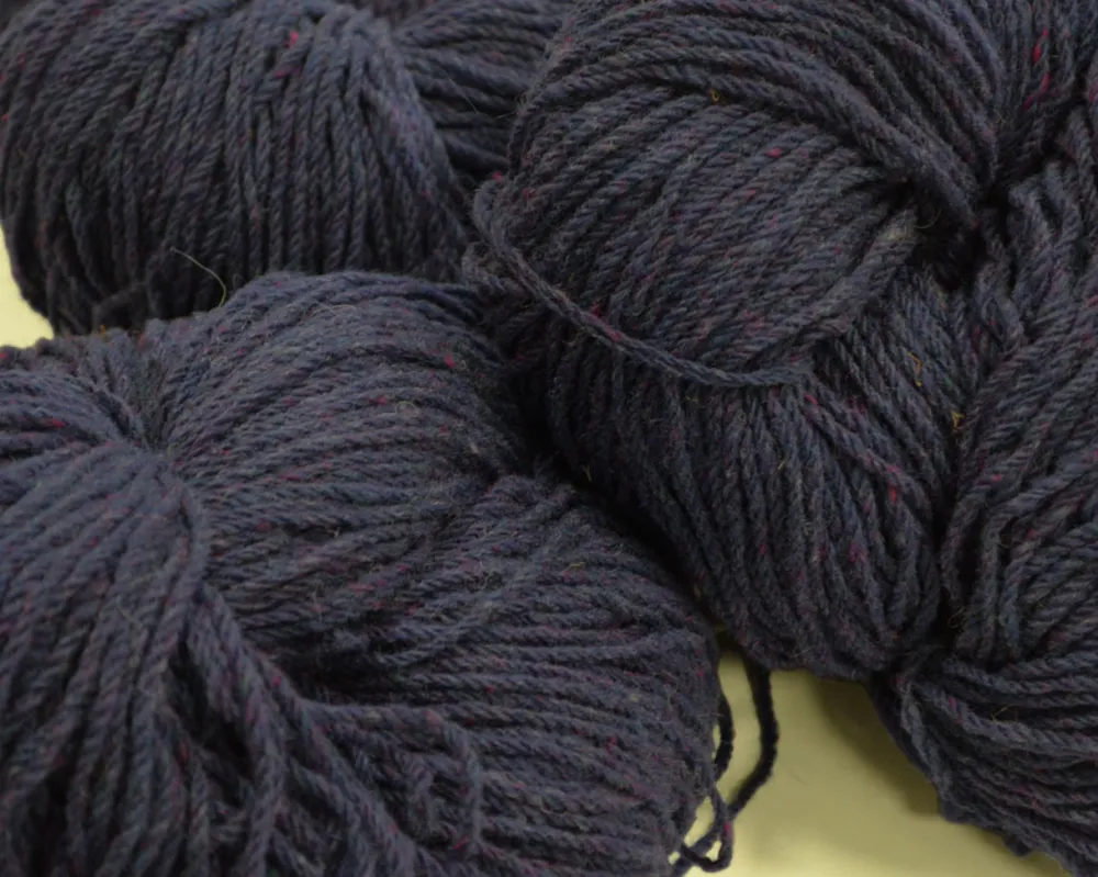 Glenaran Aran Wool^Aran Wool Knitting Hanks - Purple Fleck