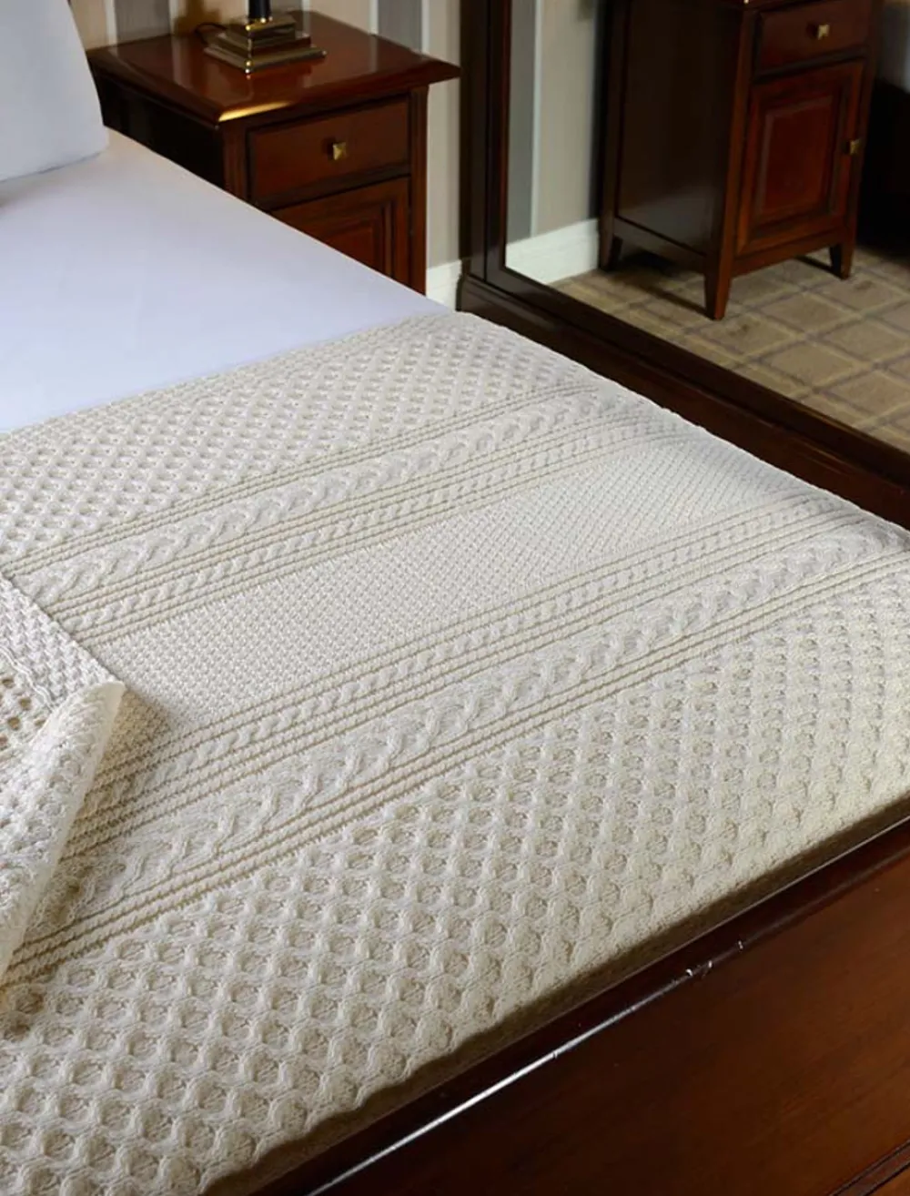 Glenaran Clan Throws^Sheehan Clan Aran Throw