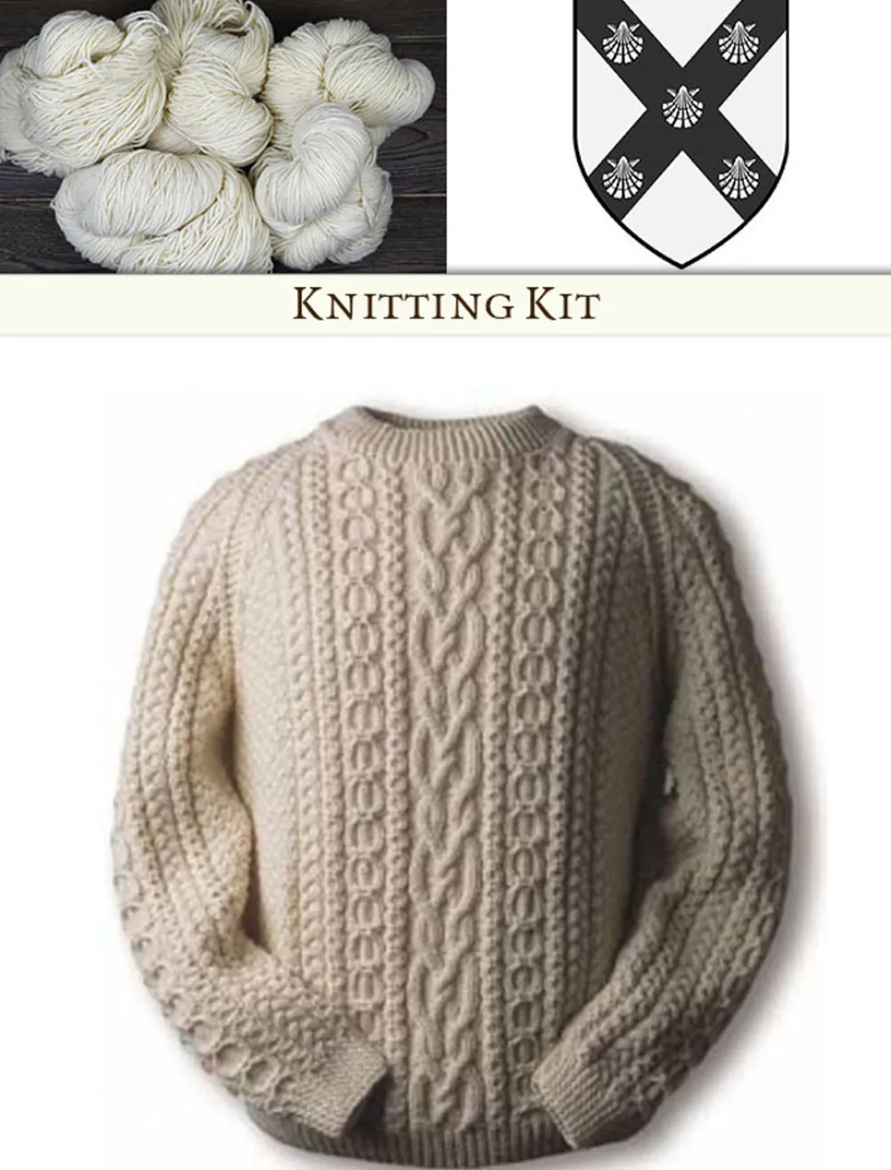 Glenaran Clan Knitting Patterns And Kits^Connolly Knitting Kit