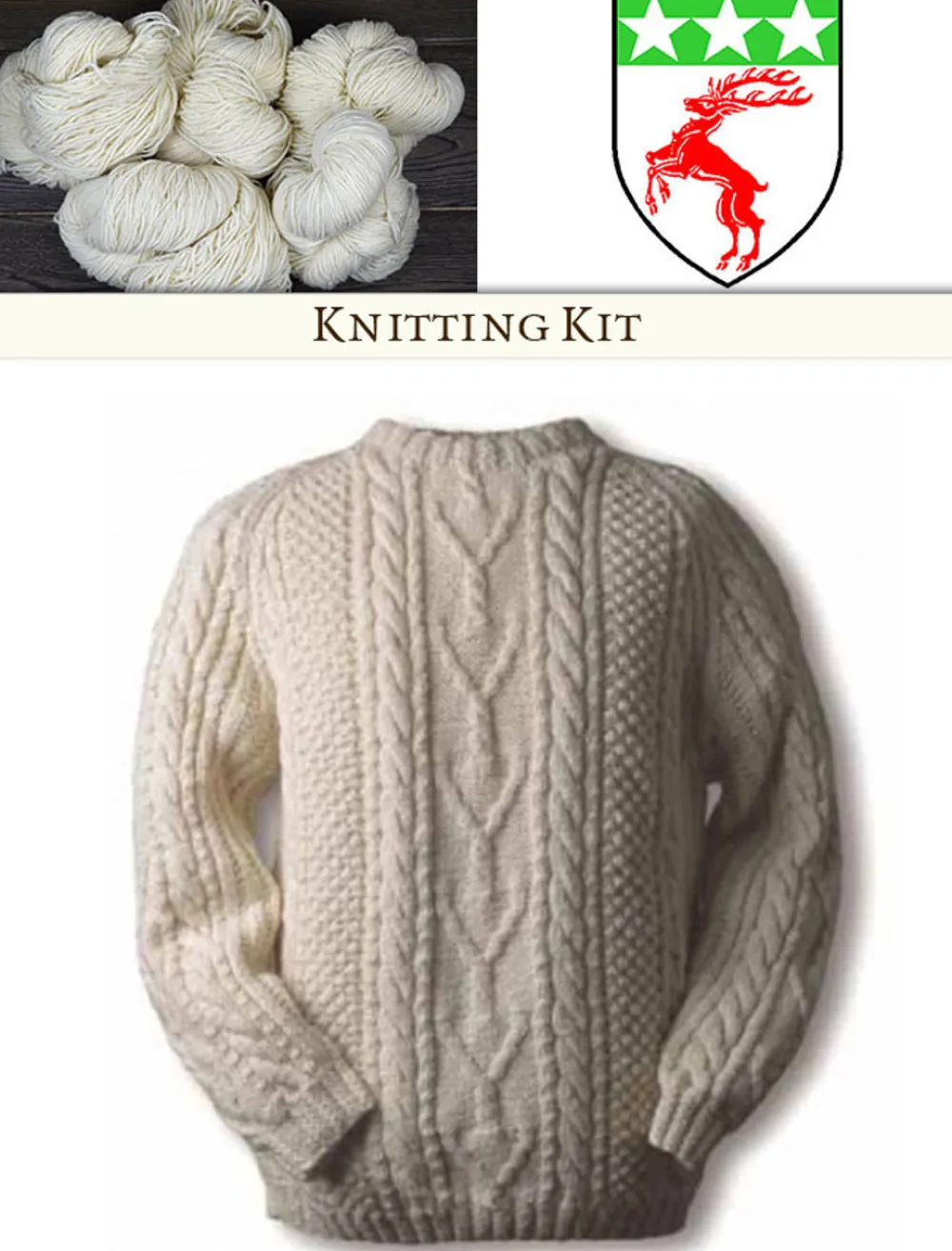 Glenaran Clan Knitting Patterns And Kits^Doherty Knitting Kit