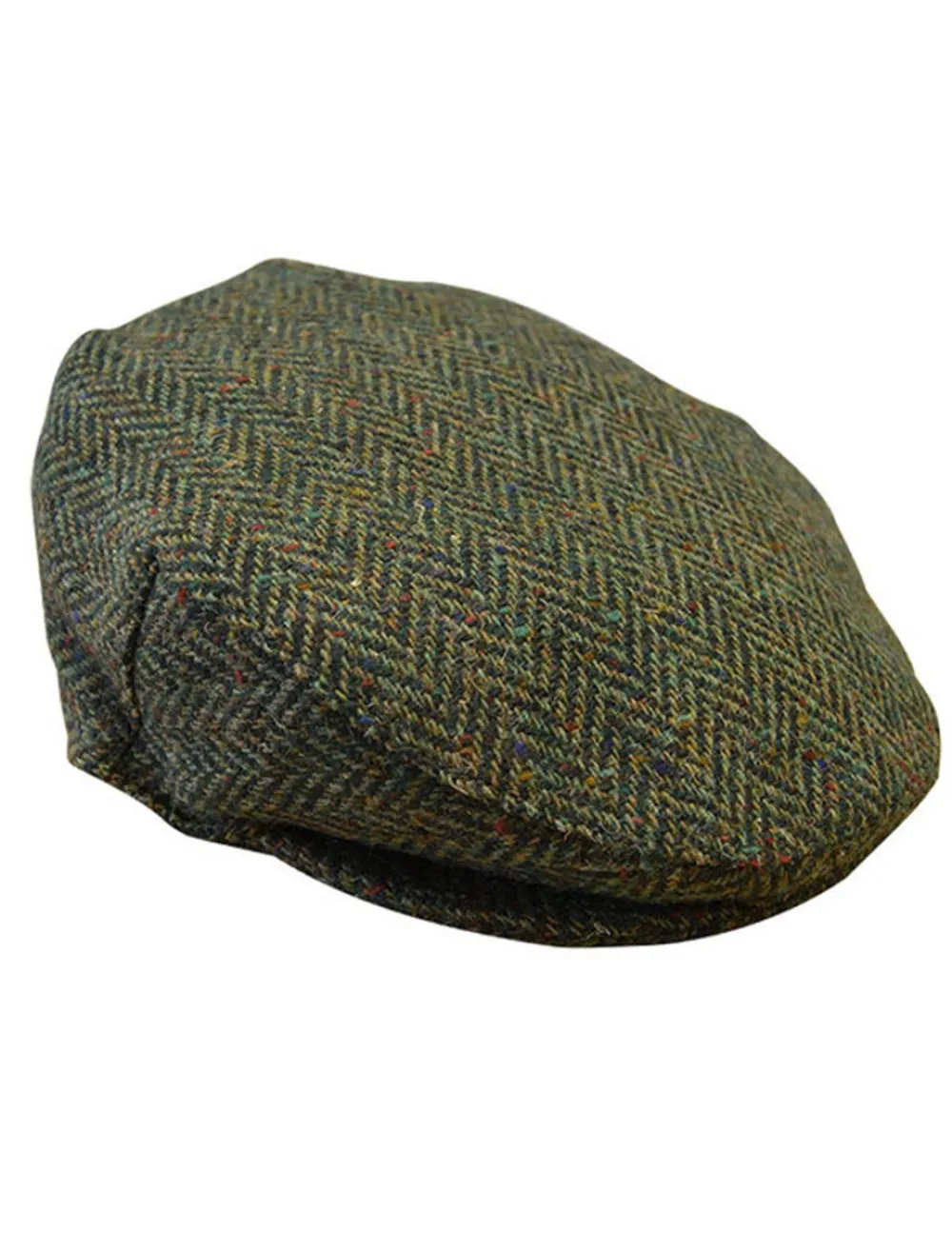 Glenaran Irish Flat Caps^Tweed Flat Cap - Green